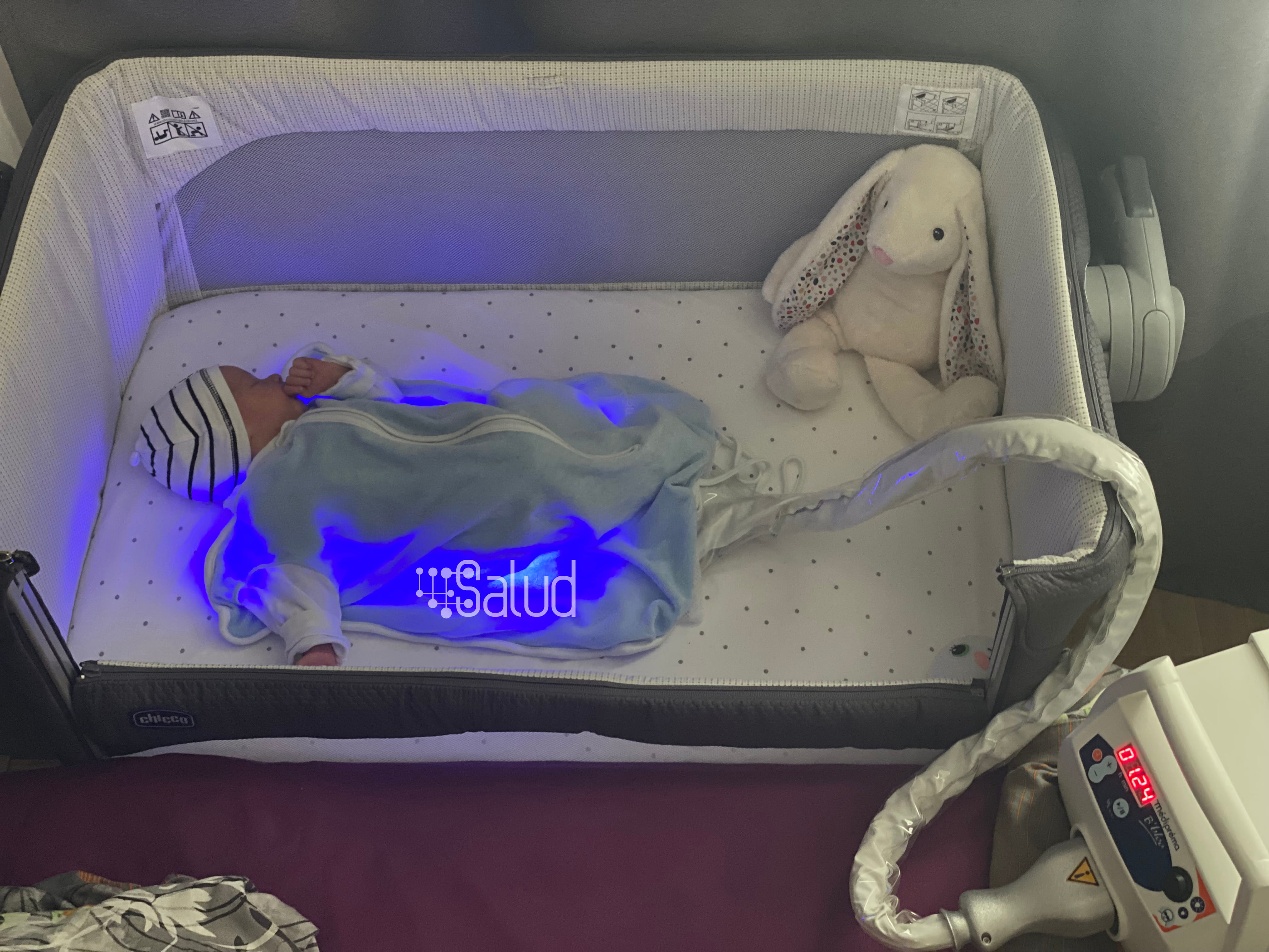 Przykład wykonania zabiegu w łóżeczku